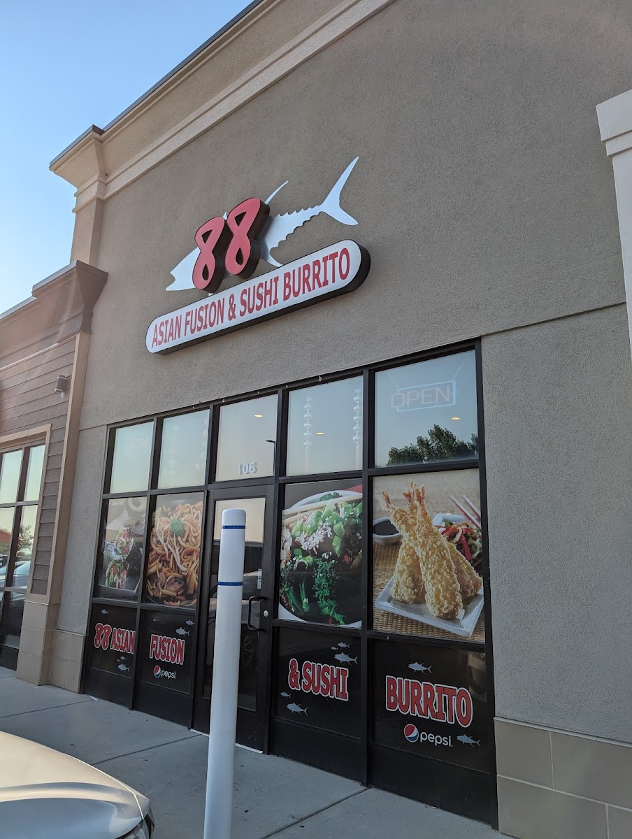 New 88 Asian Fusion & Sushi Burrito